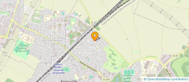 localisation de l'entreprise MONSIEUR MALHERBE FABRE à GONESSE