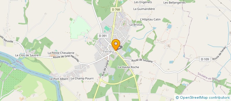 localisation de l'entreprise MONSIEUR MALI PIAUD  FENEU