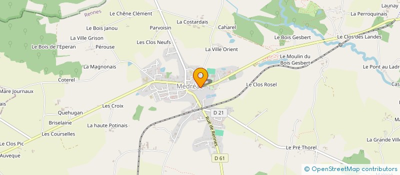 localisation de l'entreprise MONSIEUR MALICK DIAGNE  MEDREAC