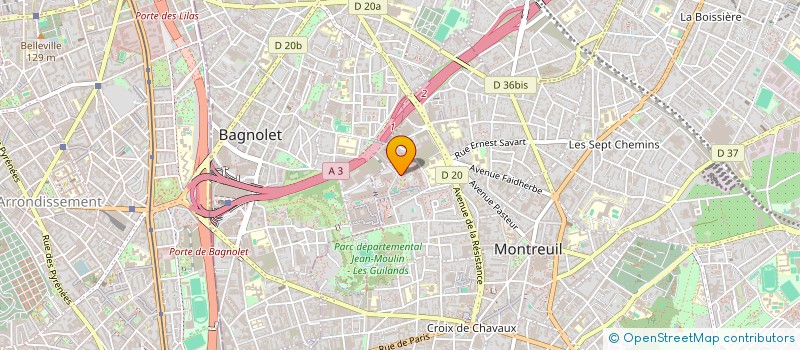 localisation de l'entreprise MONSIEUR MALICK KAMASSOKHO à MONTREUIL
