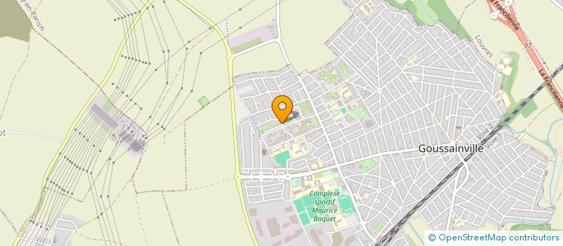 localisation de l'entreprise MONSIEUR MALICK KANTE  GOUSSAINVILLE