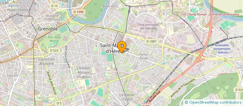 localisation de l'entreprise MONSIEUR MALICK KEITA  SAINT-MARTIN-D'HERES