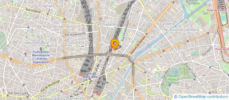 localisation de l'entreprise MONSIEUR MALICK LADIANE  PARIS