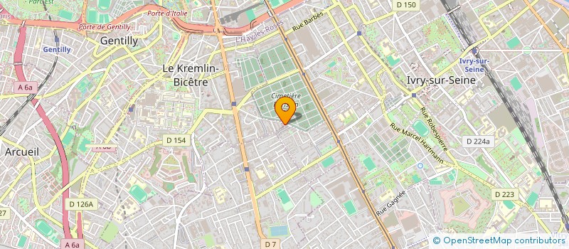 localisation de l'entreprise MONSIEUR MALICK NIANG  IVRY-SUR-SEINE