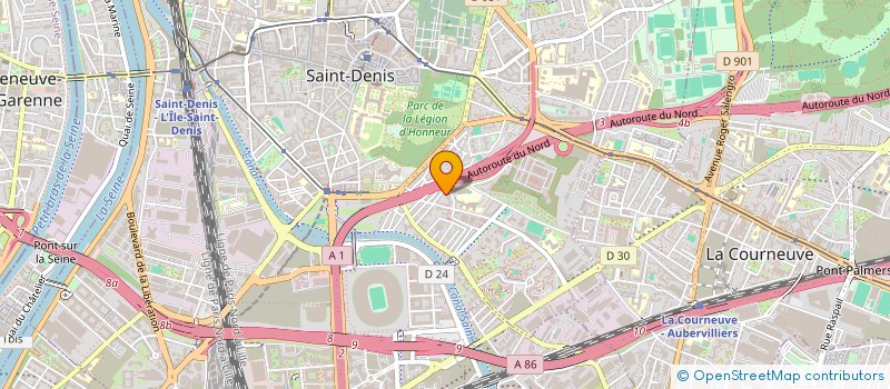 localisation de l'entreprise MONSIEUR MALICK SANDE  SAINT-DENIS