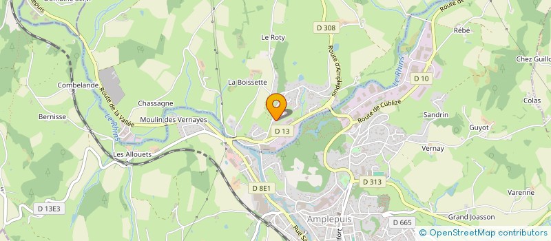 localisation de l'entreprise MONSIEUR MALICK-YVON N'DIAYE  SAINT-JEAN-LA-BUSSIERE