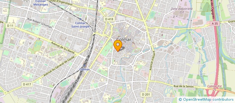 localisation de l'entreprise MONSIEUR MALICOUMBA SAMB  COLMAR