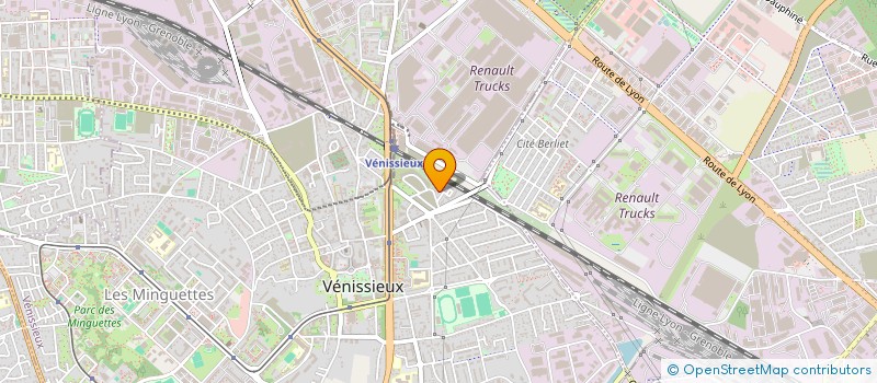 localisation de l'entreprise MONSIEUR MALIK ABBASSI  VENISSIEUX