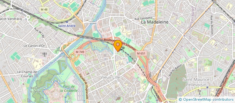 localisation de l'entreprise MONSIEUR MALIK ABDELAZIZ à LILLE