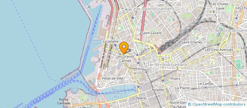 localisation de l'entreprise MONSIEUR MALIK ABDOUNI à MARSEILLE