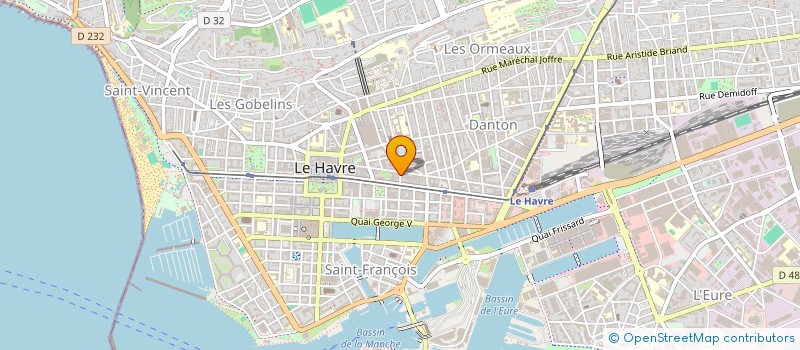 localisation de l'entreprise MONSIEUR MALIK ABOULOLA à LE HAVRE