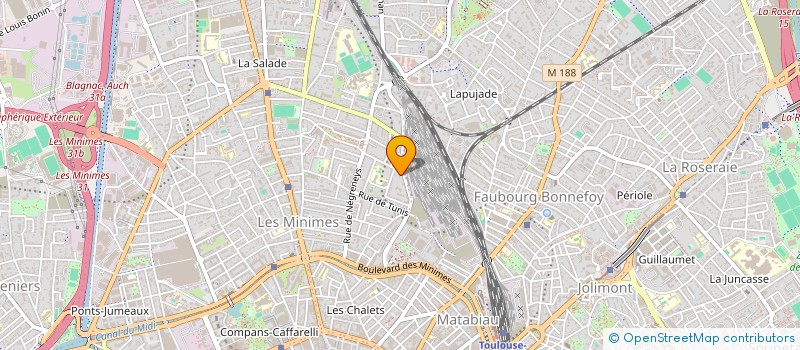 localisation de l'entreprise MONSIEUR MALIK ADAM à TOULOUSE