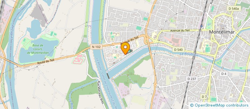 localisation de l'entreprise MONSIEUR MALIK AHCENE  MONTELIMAR