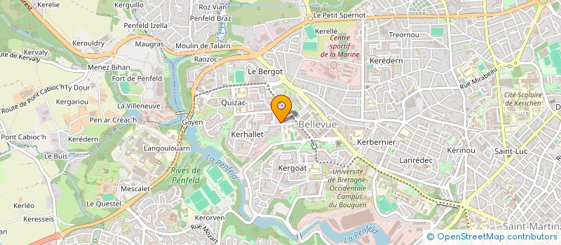 localisation de l'entreprise MONSIEUR MALIK AHMADI  BREST