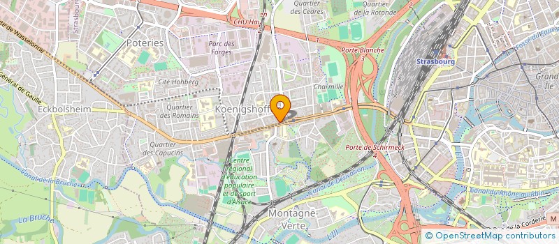localisation de l'entreprise MONSIEUR MALIK AHMED à STRASBOURG