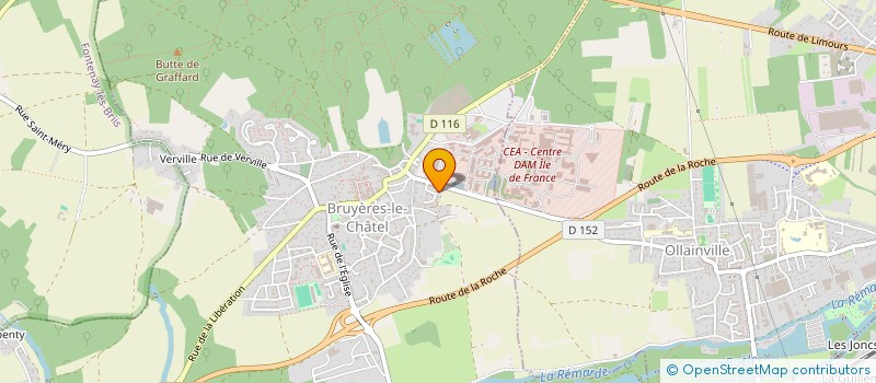 localisation de l'entreprise MONSIEUR MALIK AMIRI  BRUYERES-LE-CHATEL