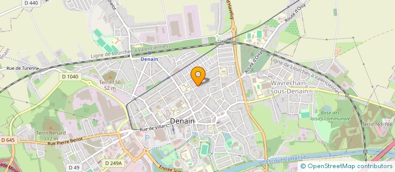 localisation de l'entreprise MONSIEUR MALIK AMMI  DENAIN