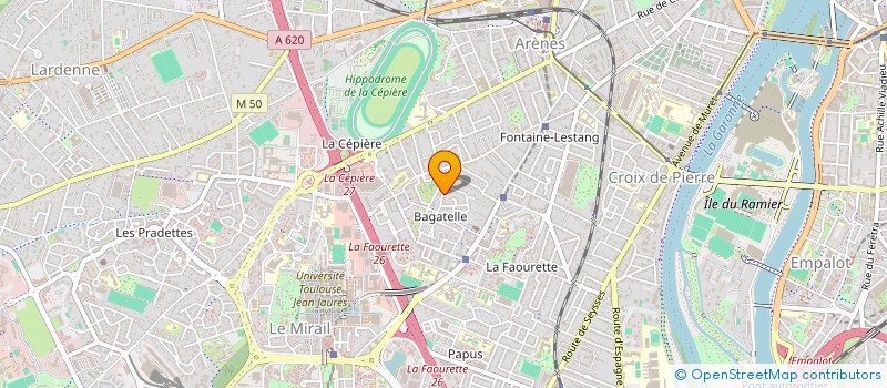 localisation de l'entreprise MONSIEUR MALIK AOUADI  TOULOUSE