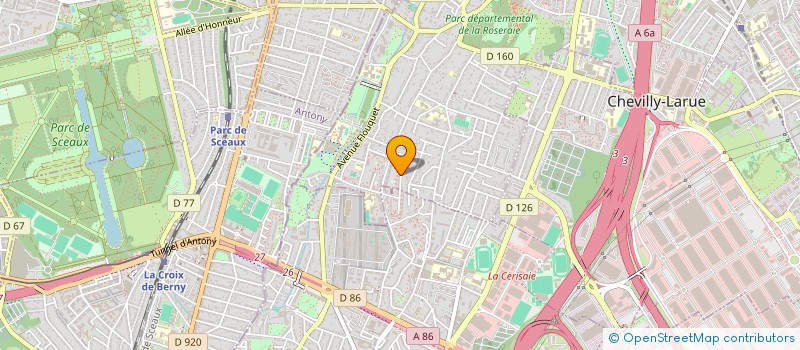 localisation de l'entreprise MONSIEUR MALIK AOUIMEUR  L'HAY-LES-ROSES