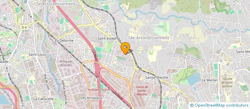 localisation de l'entreprise MONSIEUR MALIK ARRIBI à MARSEILLE