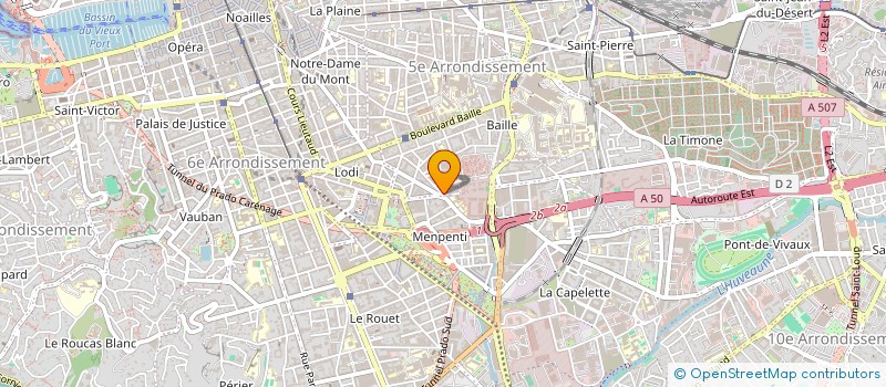 localisation de l'entreprise MONSIEUR MALIK AZOUG à MARSEILLE
