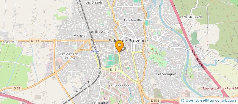 localisation de l'entreprise MONSIEUR MALIK BANG'NA à SALON-DE-PROVENCE