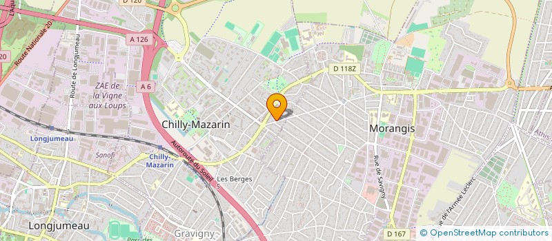 localisation de l'entreprise MONSIEUR MALIK BARDU à CHILLY-MAZARIN
