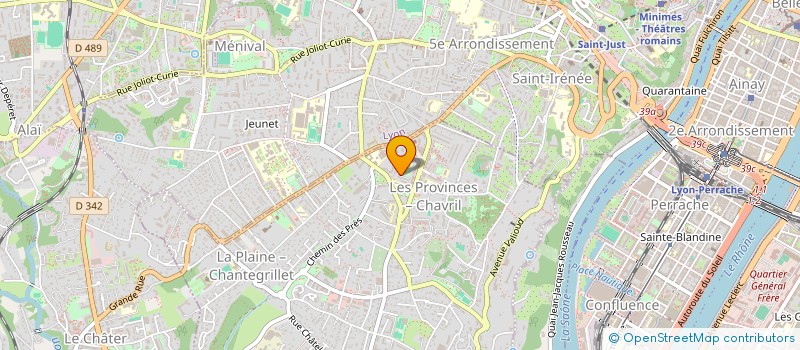 localisation de l'entreprise MONSIEUR MALIK BEDREDINE  SAINTE-FOY-LES-LYON