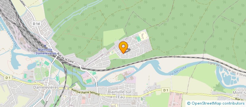 localisation de l'entreprise MONSIEUR MALIK BELAIDI  BLAINVILLE-SUR-L'EAU