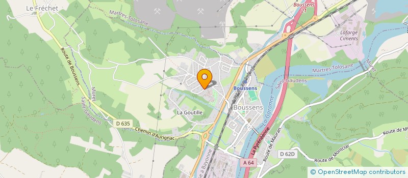 localisation de l'entreprise MONSIEUR MALIK BELLOUZA  BOUSSENS