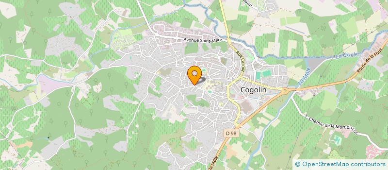 localisation de l'entreprise MONSIEUR MALIK BEN KHEDER  COGOLIN