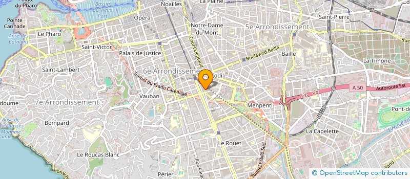 localisation de l'entreprise MONSIEUR MALIK BENLOUCIF  MARSEILLE