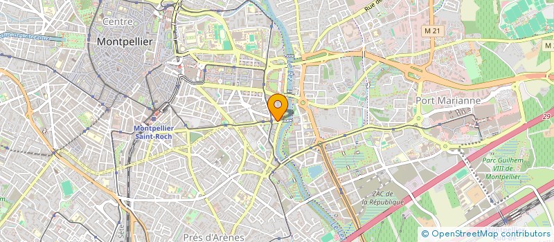 localisation de l'entreprise MONSIEUR MALIK BENNEMRA à MONTPELLIER