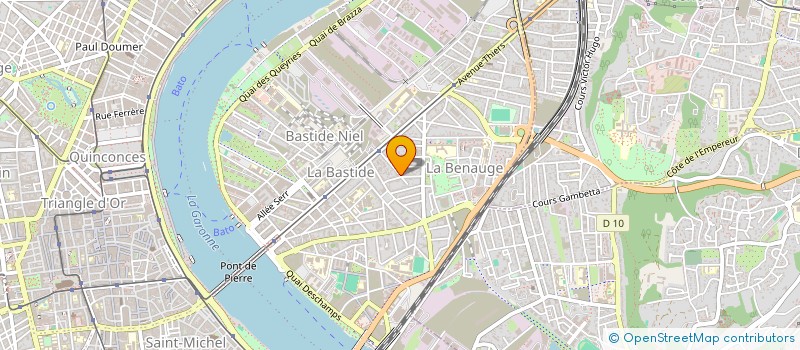 localisation de l'entreprise MONSIEUR MALIK BERCHI  BORDEAUX