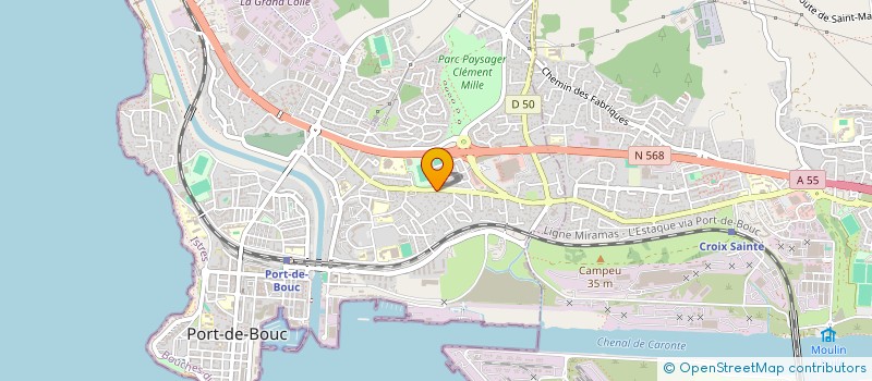 localisation de l'entreprise MONSIEUR MALIK BOUABDALLAH  PORT-DE-BOUC