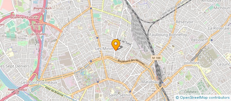 localisation de l'entreprise MONSIEUR MALIK BOUANANI à TOULOUSE