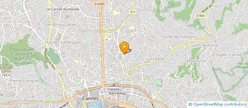 localisation de l'entreprise MONSIEUR MALIK BOUBIYA  CANNES