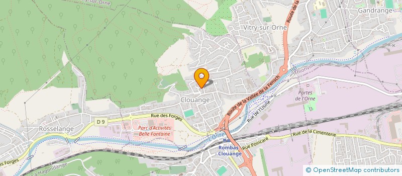 localisation de l'entreprise MONSIEUR MALIK BOUCHEHIDA  CLOUANGE