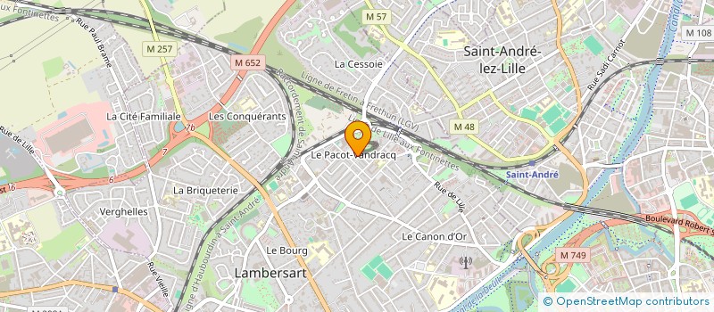 localisation de l'entreprise MONSIEUR MALIK BOUCHERIHA à LAMBERSART