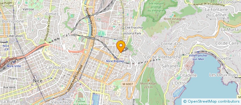 localisation de l'entreprise MONSIEUR MALIK BOUDEHOUCE à NICE
