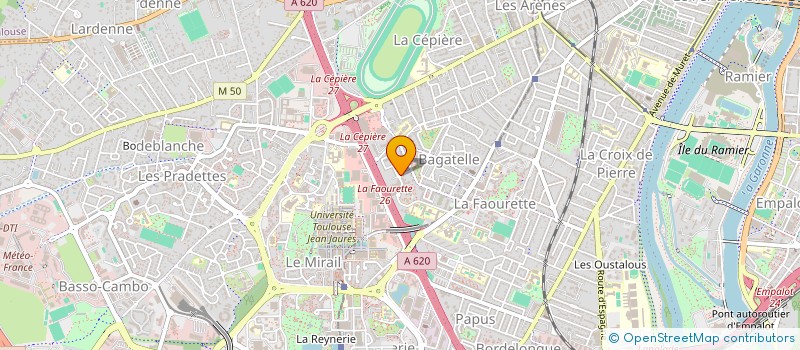 localisation de l'entreprise MONSIEUR MALIK BOUDOUKARA  TOULOUSE
