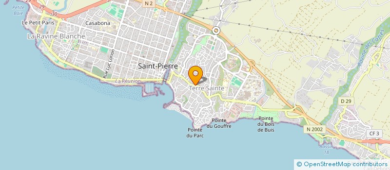 localisation de l'entreprise MONSIEUR MALIK BOUKERROU à SAINT-PIERRE