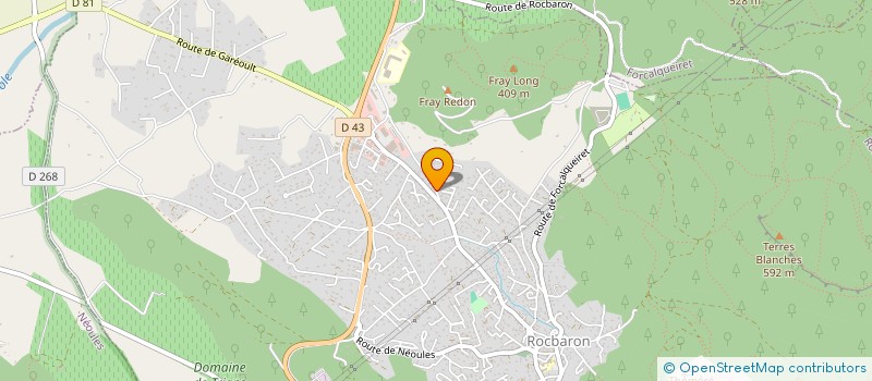 localisation de l'entreprise MONSIEUR MALIK BOUKHERS  ROCBARON