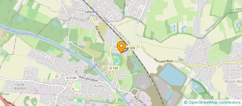 localisation de l'entreprise MONSIEUR MALIK BOUMLID  AUBY