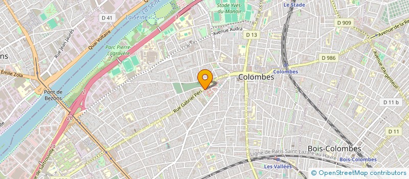 localisation de l'entreprise MONSIEUR MALIK BOUTALEB à COLOMBES