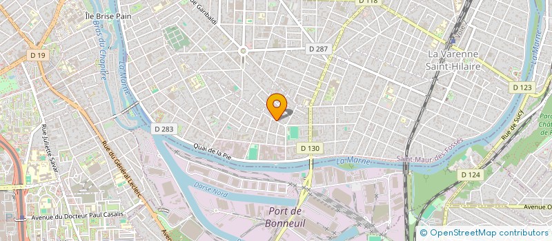 localisation de l'entreprise MONSIEUR MALIK CHABANE à SAINT-MAUR-DES-FOSSES