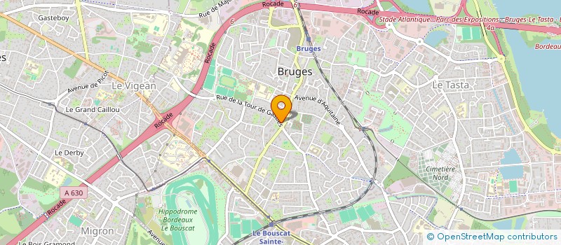 localisation de l'entreprise MONSIEUR MALIK CHABI à BRUGES