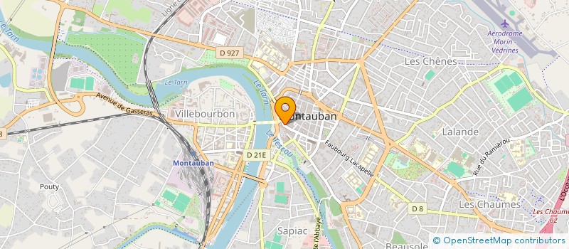 localisation de l'entreprise MONSIEUR MALIK CHELAL à MONTAUBAN