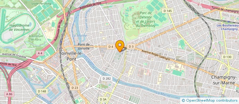 localisation de l'entreprise MONSIEUR MALIK CHERCHAME  JOINVILLE-LE-PONT