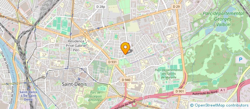 localisation de l'entreprise MONSIEUR MALIK CHERFI  SAINT-DENIS